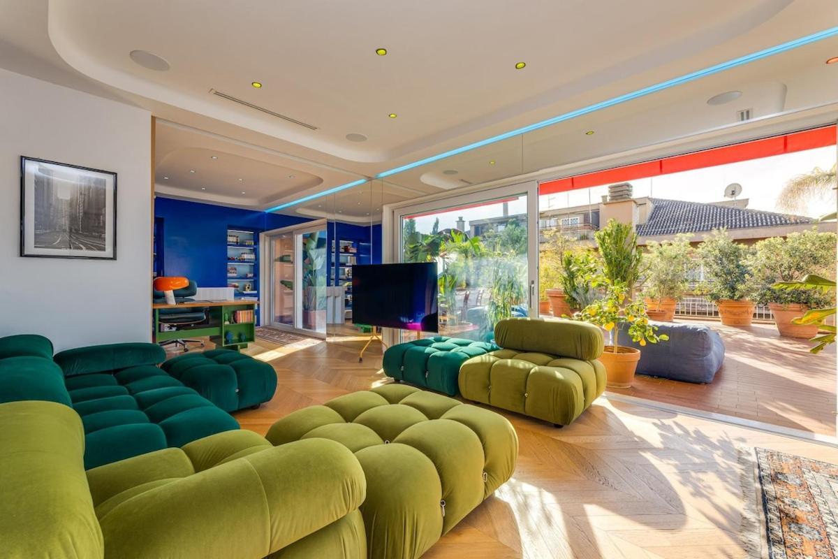 Luxury Penthouse With Terrace And Hot Tub Roma